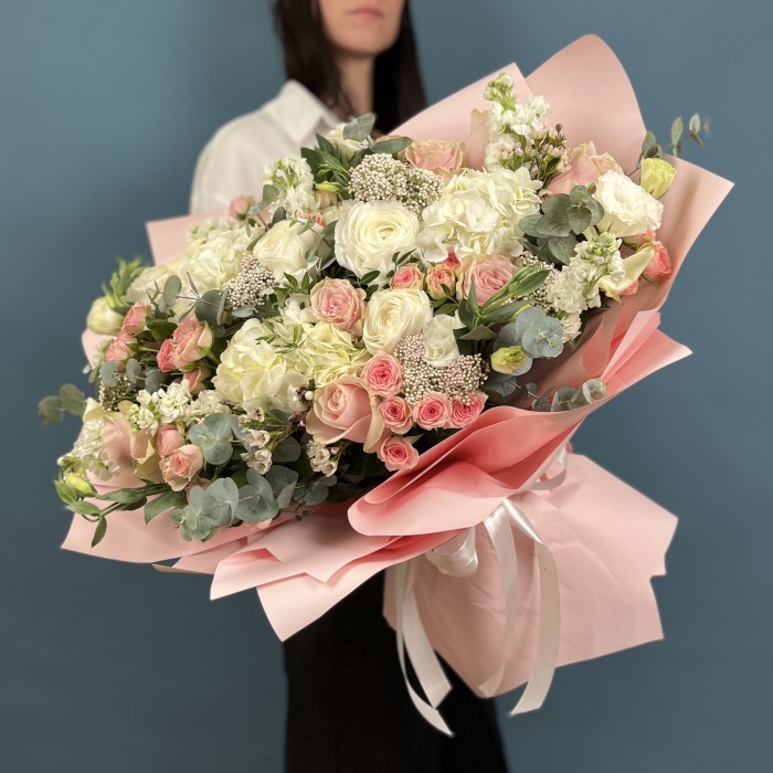 Авторский Букет Тайна розового сада